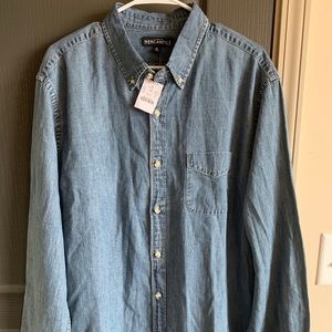 NWT Denim Shirt - JCrew - XL